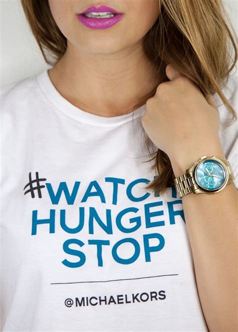 michael kors watch hunger stop uk stockists|Michael Kors hunger stop campaign.